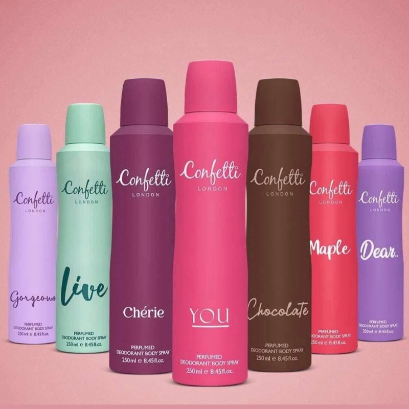 Confetti London Body Spray 250ml